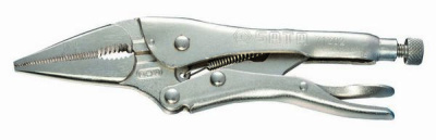 Зажим тонконосый L 225мм ( 9") с фиксатором  71302 SATA 