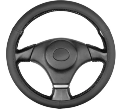 Оплетка кожа гладкая Base Gorilla-1 3XL (47-49 см) Черная SKYWAY S01102547