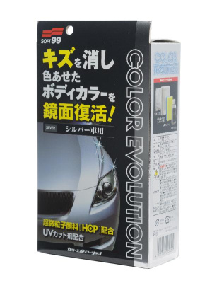 Полироль кузова цветовосстанавливающий Color Evolution Silver,СЕРЕБР,100 мл (00502) SOFT 99 (Япония)