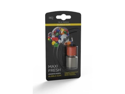 Ароматизатор жидкий подвесной (бутылочка) BUBBLE GUM, 5 мл MAXIFRESH HMF-3  (1/16)