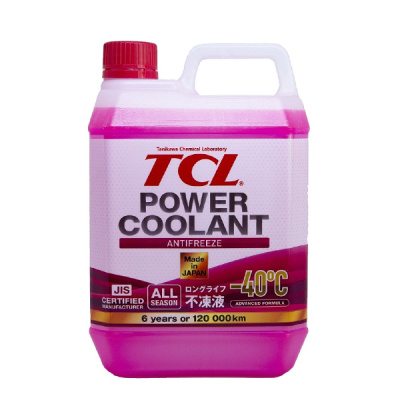Антифриз Увеличенный срок замены (до 6 лет) -40C, 2л Красный TCL PC2-40R (Япония)  (уп12 шт)