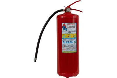 Огнетушитель металлический порошковый ОП-8 ABCE, с манометром, Меланти  (уп.2 шт) 