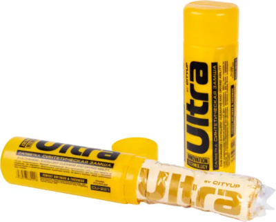 Салфетка в тубусе 640*430 мм замша многослойная армированная, CU-221 ULTRA CityUp  (1/100)