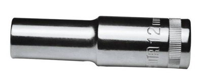 Головка торцевая 1/2" (12 гран) H77мм высокая (звездочка) 12 мм  13812 SATA (1/6)