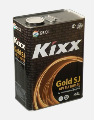 Масло моторное GS Oil Kixx G 10w30 SJ, 4L (1/4) Метал уп (Gold SJ/CF) SemiSynt