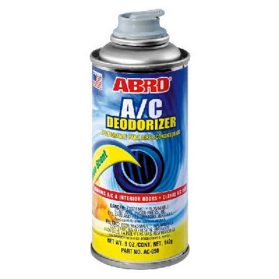 Очиститель кондиционеров-дезодорант (дымовая шашка) Лимон, 142 г, AC-050,  ABRO (уп.12 шт.)