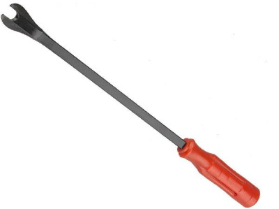 Инструмент для демонтажа пистонов (клипс) металлический L31см, пластиковая ручка, KLK-2010