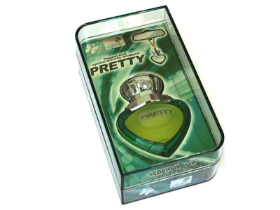 Ароматизатор подвесной жидкий PRETTY Зеленый Чай (8 мл.) HPR-126