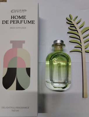 Ароматизатор жидкий флакон/палочки HOME DE PERFUME, 140мл CA-366, CityUp (1/12)