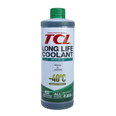Антифриз Зеленый TCL -40C, 1л  (Япония)  LLC33138  (уп20шт) 