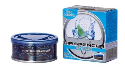 Ароматизатор на панель керамика банка металл AIR SPENSER (A-73) DRY SQUASH (цитрус/имбирь)