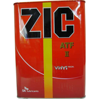 Масло трансмиссионное AКПП ZIC ATF-2,  4L (1/4)