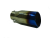 Насадка на глушитель d75D 90 L195/220мм, косой выход, синий хром   арт ТМ-668-BL