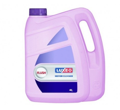 Масло промывочное MOTOR CLEANER FLUSH LUXE, 4л  LUX-OIL (уп. 4 шт.)