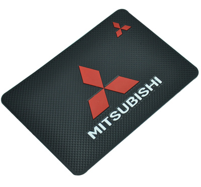 Коврик на панель плоский 200*130мм, черный MITSUBISHI 