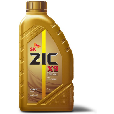 Масло моторное ZIC X9 5w30 SL/CF,  1L  (1/12)  Synt  (аналог XQ 5w30)