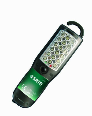 Фонарь диодный 18 LED с аккумулятором и зарядным устройством  220V    90704 SATA 
