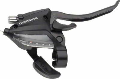 Шифтер с тормозной ручкой, 7 скоростей, правый, Shimano EF-500