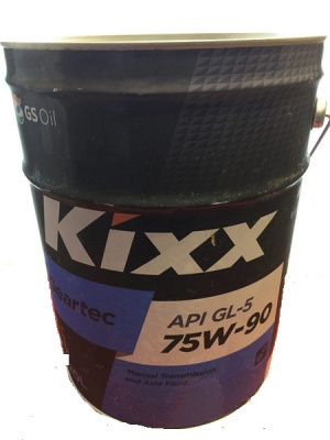 Масло трансмиссионное GS Oil Kixx Geartec GL-5 75w90,20L.