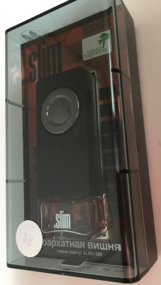 Ароматизатор на дефлектор жидкий SLIM Бархатная вишня (8 мл.) SLMV-300