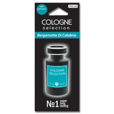 Ароматизатор подвесной пластина COLOGNE Selection Bergamotto Di Calabria PCOL-163    (1/600)