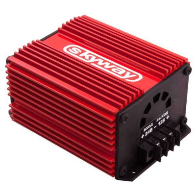 Инвертер (преобразователь напряжения) 24V в 12V (15 A) SKYWAY S05501002  (1/25)