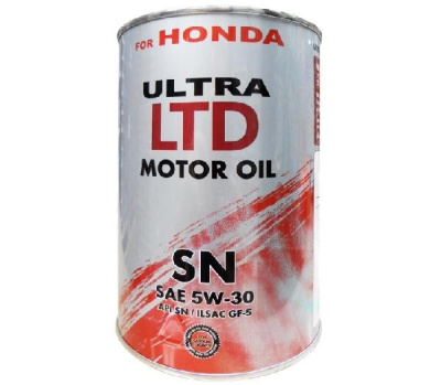 HONDA ULTRA  5W-30 SN, 1L метал уп (синтетика) 08218-99974   (1/24)