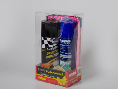 Набор Подарочный Экспресс уход GS-013-RE,  ABRO (уп.12шт)