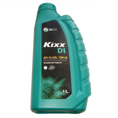 Масло моторное GS Oil Kixx HD1 15w40 CI-4/SL, 1L (1/12) Synt
