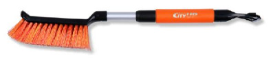 Щетка для снега со скребком, металлическая телескопическая теплая ручка, 53-65см, CA- 81 (уп 28 шт)