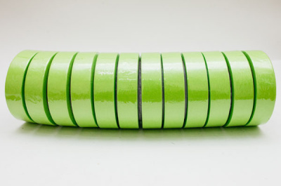 Скотч малярный водонепроницаемый зеленый 24мм, длина 20 м   MK823  