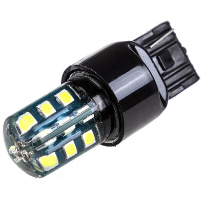 Светодиод T20 (W21W) 12V 24 SMD диода 1-конт Белая SKYWAY S08201272, (к-т 2шт.)