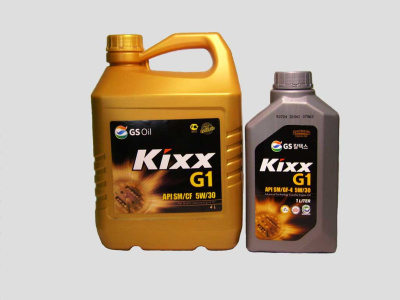 Масло моторное GS Oil Kixx G1 5w30 SN/ SP, 1L (1/12) Synt