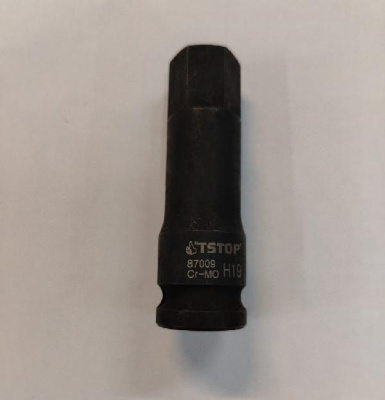 Наконечник 1/2" с шестигранной вставкой 19мм 87009   TStop