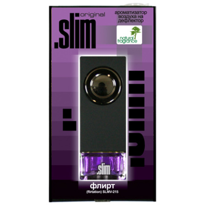 Ароматизатор на дефлектор жидкий SLIM Флирт (8 мл.) SLMV-215