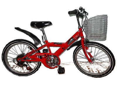 Велосипед 20 GALLOP с корзиной , Red (красный) ALTON  Ю.Корея (26501)