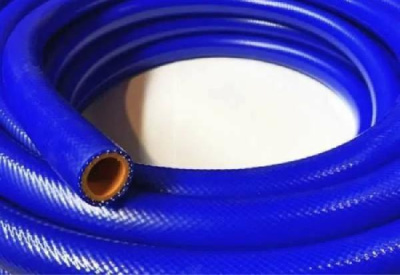 Шланг силиконовый двухслойный сине-красный 16 мм УСИЛЕННЫЙ (уп.20 м), бухта.