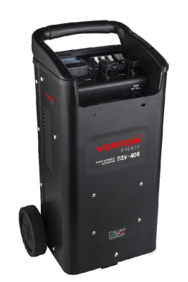 Пуско-зарядное устройство VERTON Energy ПЗУ- 400 (12/24,40-700 Ач; заряд 1.6кВт;60А, пуск 8.0 кВт