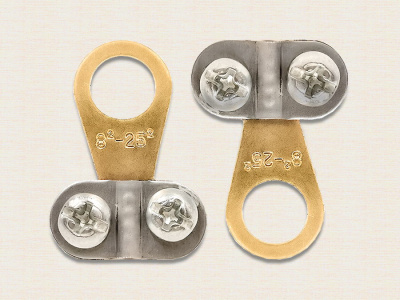Клемма под болт (наконечник провода) медная S8-25*10  (2шт),  к-т  НПБ-8-25 Klemos