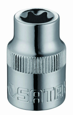 Головка торцевая 3/8 внутренний TORX E 7 H26мм, шт  12704 SATA  (1/6)