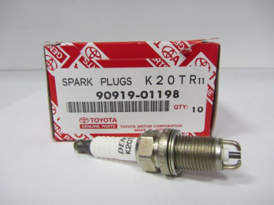 Свеча зажигания TOYOTA 90919-01198 аналог Denso 3195 K20TR-11, NGK 3583