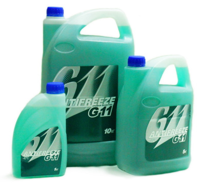 Антифриз G-11 (зеленый), 1кг  (уп.10 шт.)