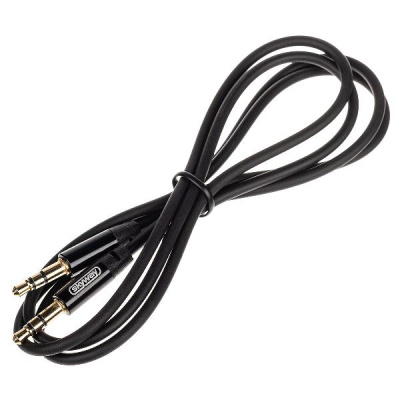 Кабель AUX (mini jack 3.5 mm) металлический штекер (коробка) S09801002 SKYWAY   