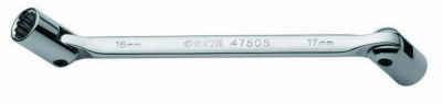 Ключ торцевой с шарнирной головкой 16*17 мм   47505 SATA  