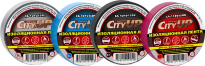 Изолента ПВХ ( 19мм*15м) Синяя, шт. CityUp  (1/100)