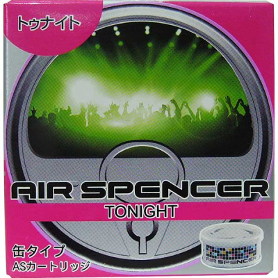Ароматизатор на панель керамика банка металл AIR SPENSER (A-55) TO NIGHT (аромат смородины)