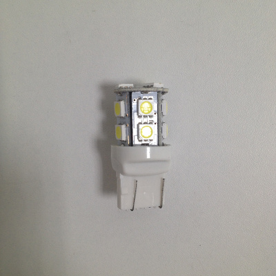 Светодиод T20 12V WHITE 13SMD W3*16D (МАЯК) (12T20-W\13SMD)