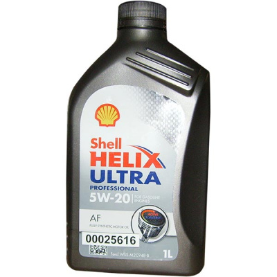 Масло моторное Shell Helix Ultra  5w20 Professional AF, 1L (уп.12 шт.) API SN