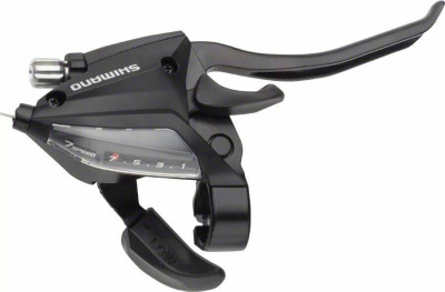 Шифтер с тормозной ручкой, 7 скоростей, правый, Shimano EF-500