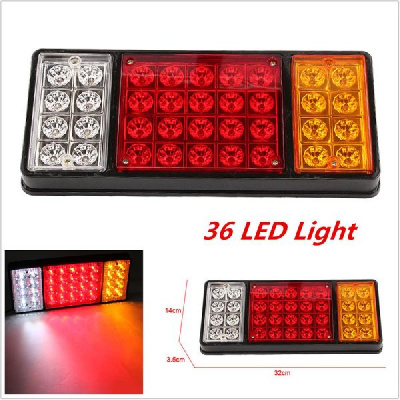 Фонарь задний диодный 12V 36LED, 2шт, к-т  SQ-B-057/064